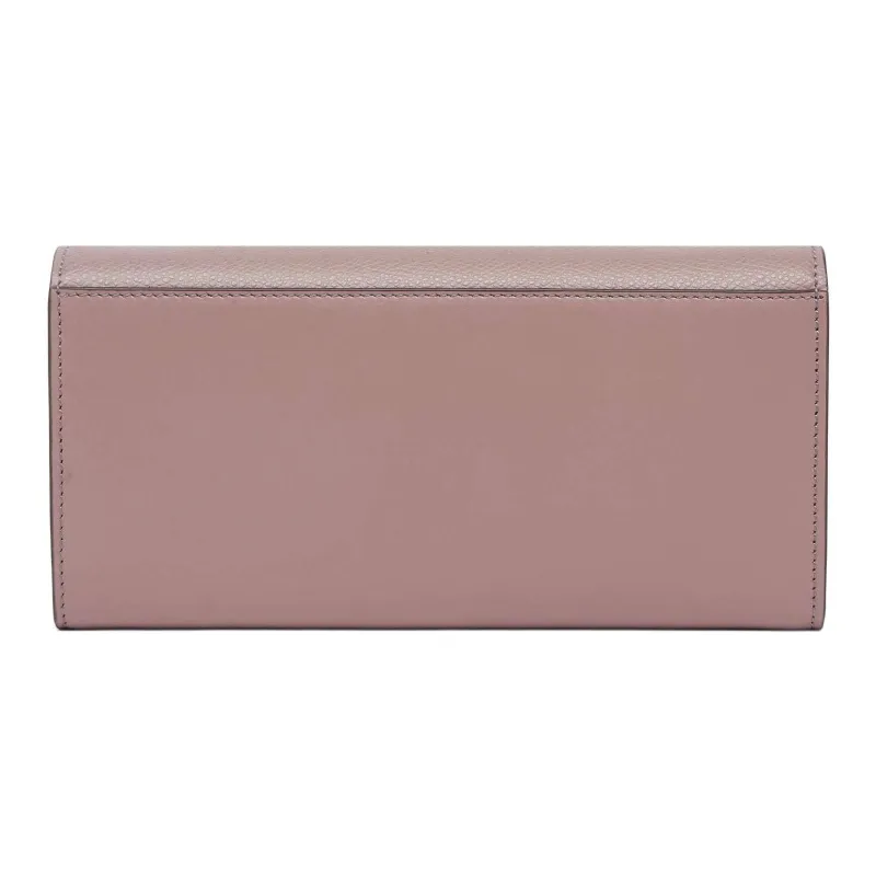 FENDI FF Diamonds Series Calfskin One Shoulder Wallet Women's Pink-2