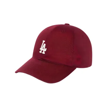 MLB Cotton Baseball Caps Unisex Burgundy