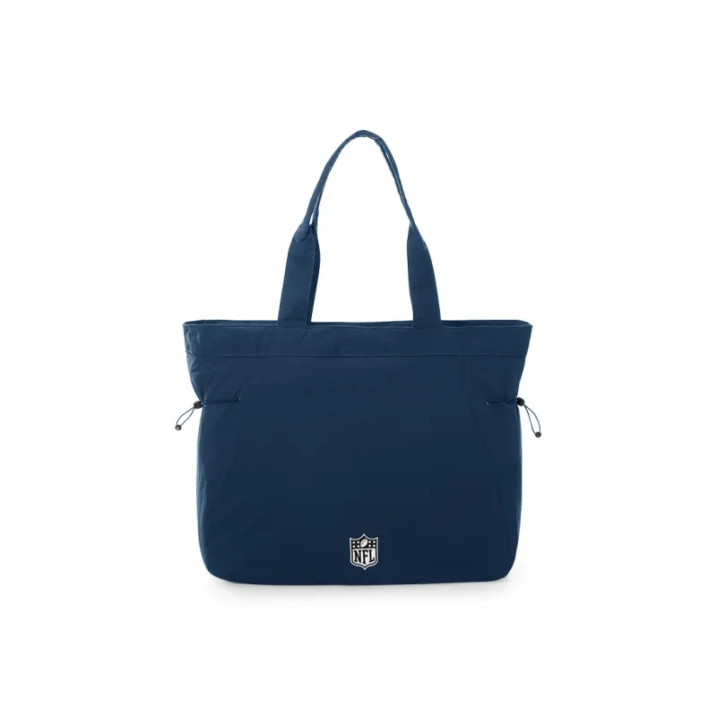 NFL Fabric Tote Bag, Shopping Bag, Shoulder Bag Women's Blue-3