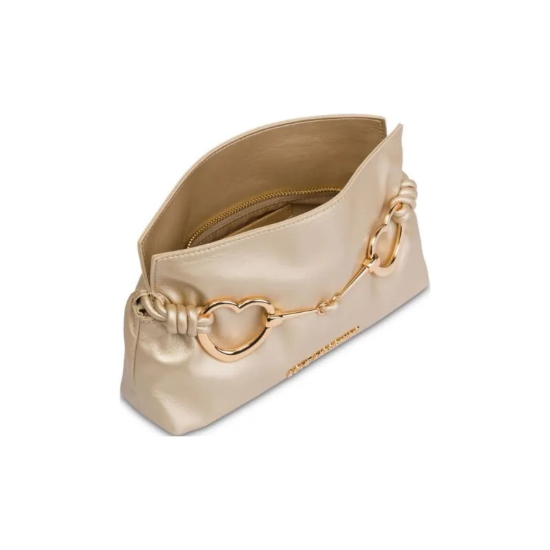 LOVE MOSCHINO Heart plaque Cross Body Bag-2