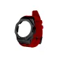 GA/GAB-2100/2110 Black Offshore Watch Case with Red Fluoroelastomer Strap