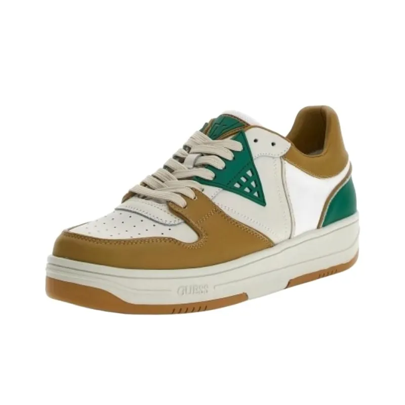 GUESS Low-Top Skateboard Shoes Men's Yellow-2