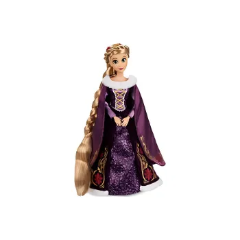 Disney Shanghai Long Hair Princess Ball Jointed Dolls Purple