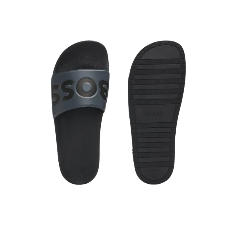 HUGO BOSS Slide Slippers Men's Blue-4