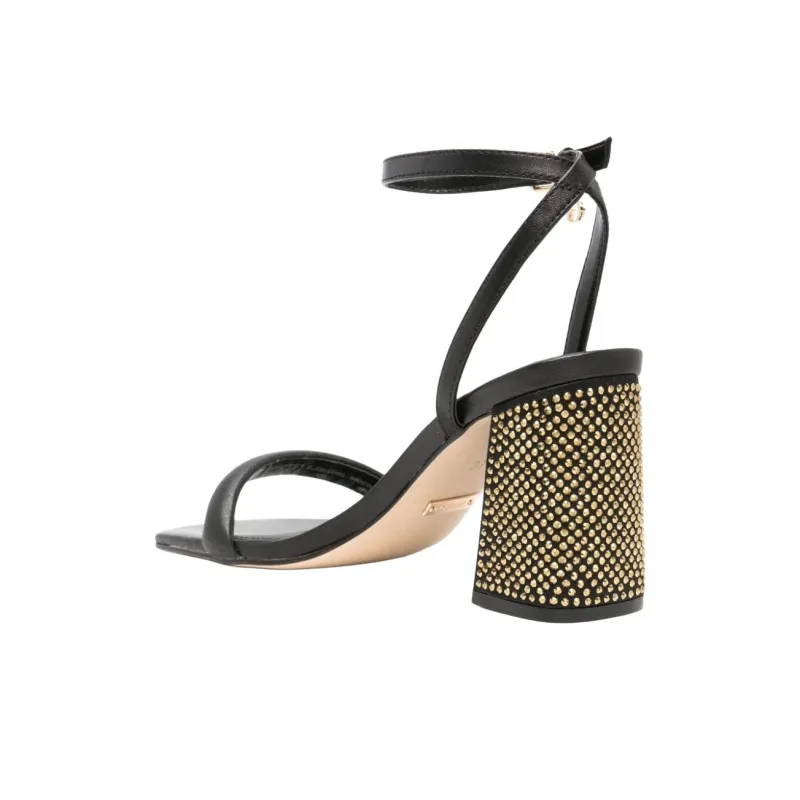 GUESS Gelectra Strap Sandals Women's Black-4