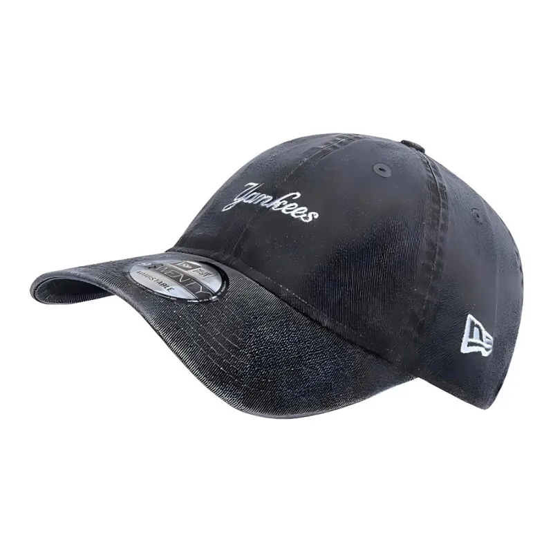 New Era Embroidered Letter Polyester Baseball Cap Gray-2