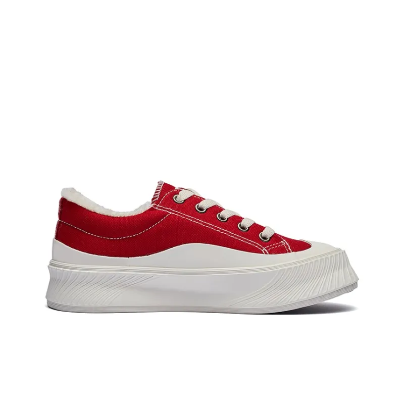 Fawn Miri Warm Anti-Slip And Wear-Resistant Low-Top Skateboard Shoes Women's-25