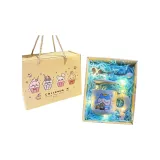 Hachiware Love Reading[Cup Lid Spoon+Raffia Warm Light Box]