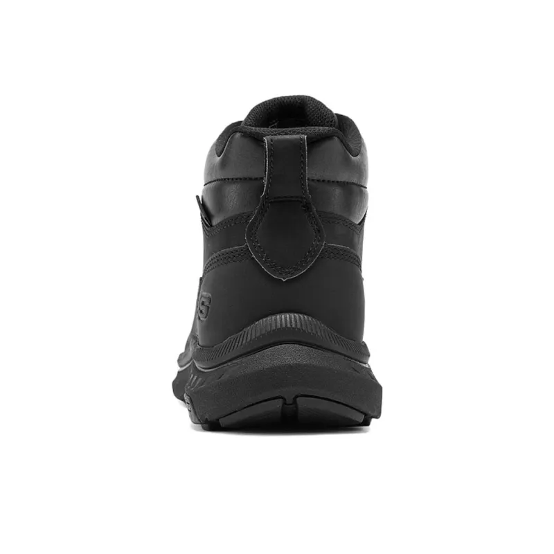 Skechers SKECHERS MENS USA Anti Slip Wear Resistant High Top Casual Shoes Men's Black-3