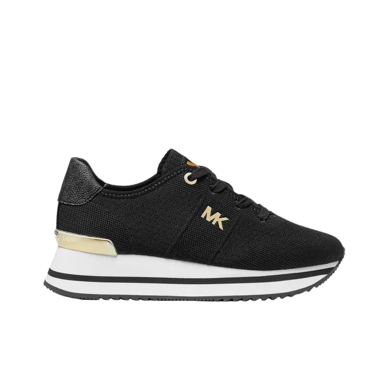 MICHAEL KORS Monique Low-Top Casual Shoes Women's Black-1