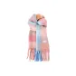 Large Plaid Blue Pink