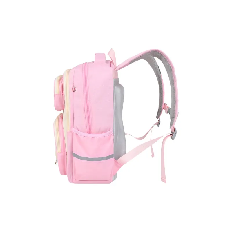 YOME Polyester Student Bag Regular Women's Pink/Purple-2