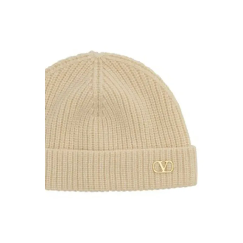 Valentino VLogo Signature Knitted Beanie-1