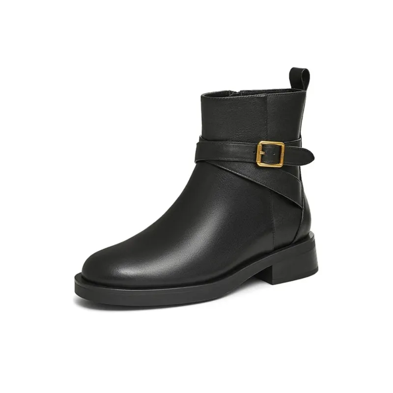 Tata Ankle Boots Women's Black/Burgundy-1