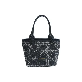 DALO Woolen Handbag Women's Black