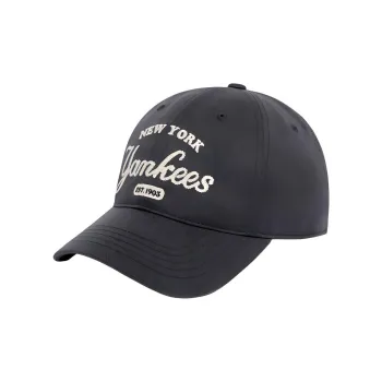MLB Polyester Cotton Baseball Caps CPL03 Unisex Charcoal Gray