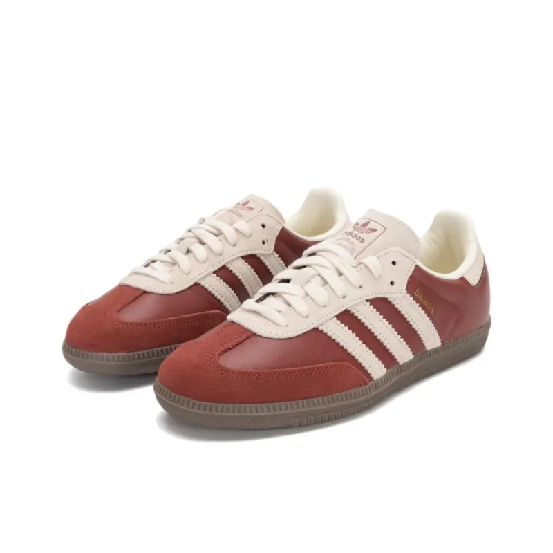 Adidas Samba Og Preloved Ruby Cream White-2