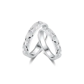SHENGYALUO 999 Fine Silver Rings Unisex