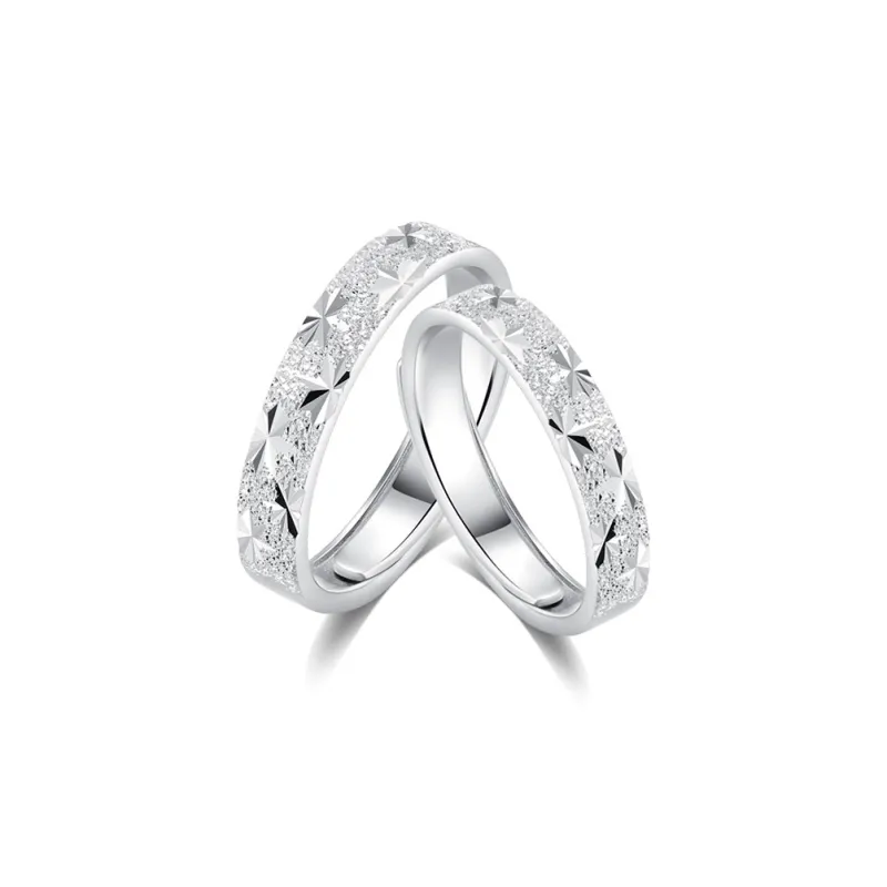 SHENGYALUO 999 Fine Silver Rings Unisex-0