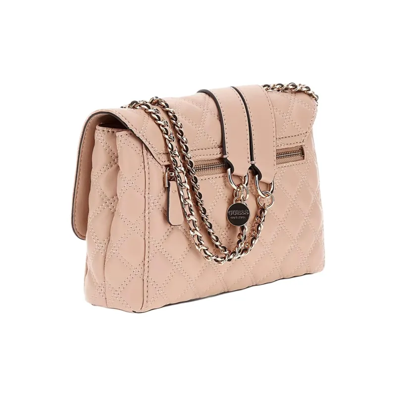 GUESS Polyurethane Crossbody Bag Shoulder Bag Women's Light Pink-1