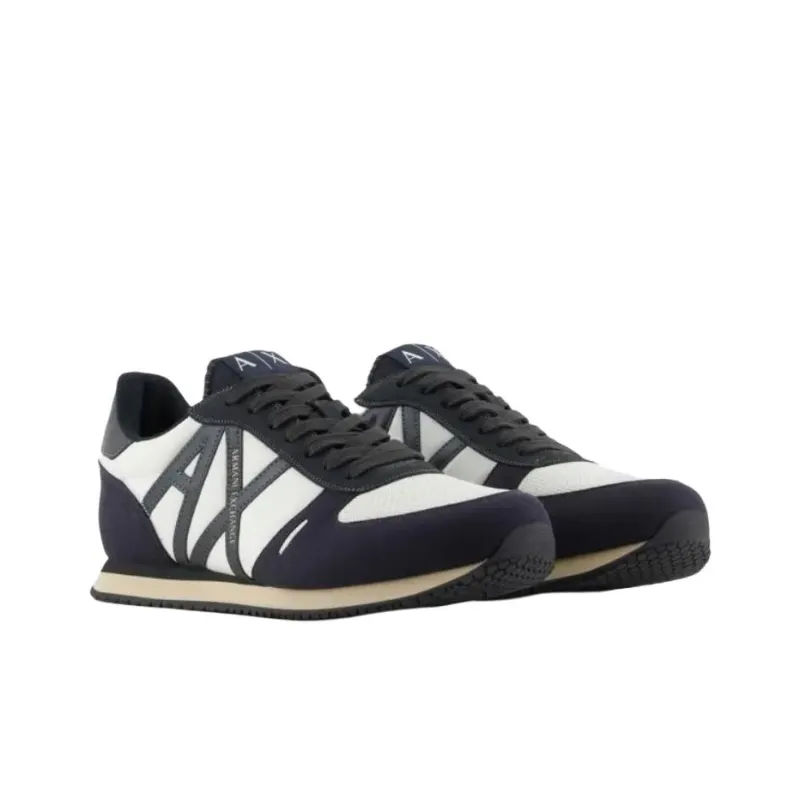 ARMANI EXCHANGEAE Low Top Casual Shoes Men's Dark Blue-2