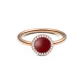 Red Agate Ring