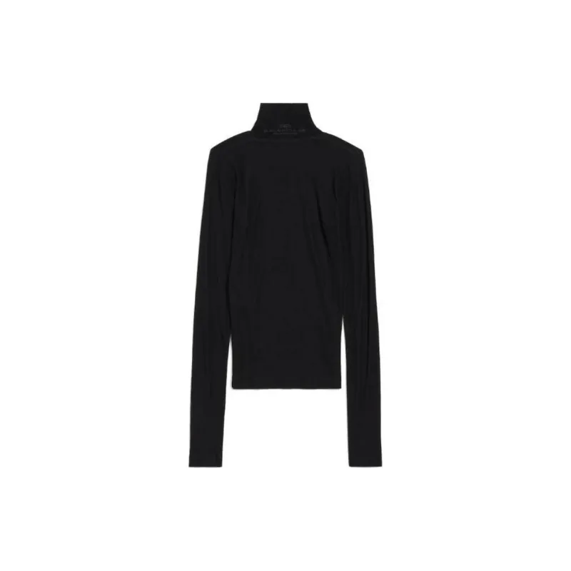 Balenciaga Bb Garderobe Fitted Turtleneck Sweater-1
