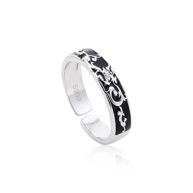 FOREVER MELODY Sterling Silver Rings Men's-0