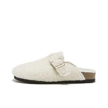 Georgina Goodman Abrasion Resistant Closed Toe Slippers Mules Women's Ecru