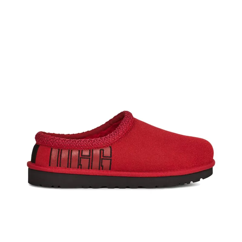 UGG Tasman Slipper Graphic Outline Samba Red-1