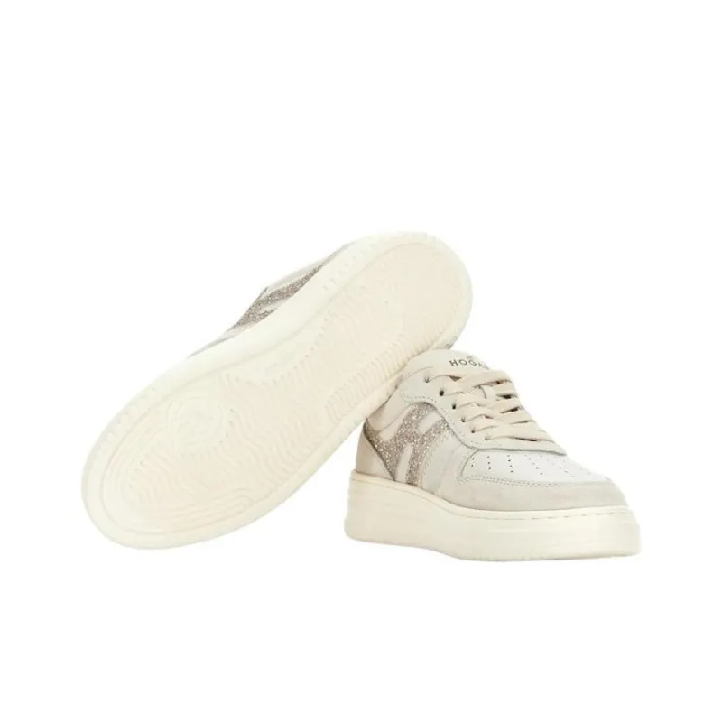 HOGAN H630 Logo Detailed Low Top Sneakers Women's-5