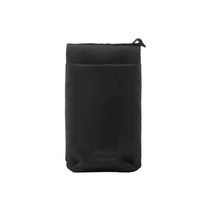 LiNing Rijin Doujin Collection Polyurethane Cell Phone Pouch Unisex Black-4