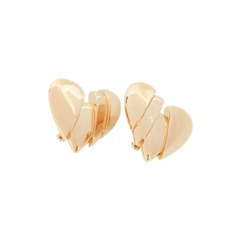 AMINA MUADDI Heartbreaker Earrings