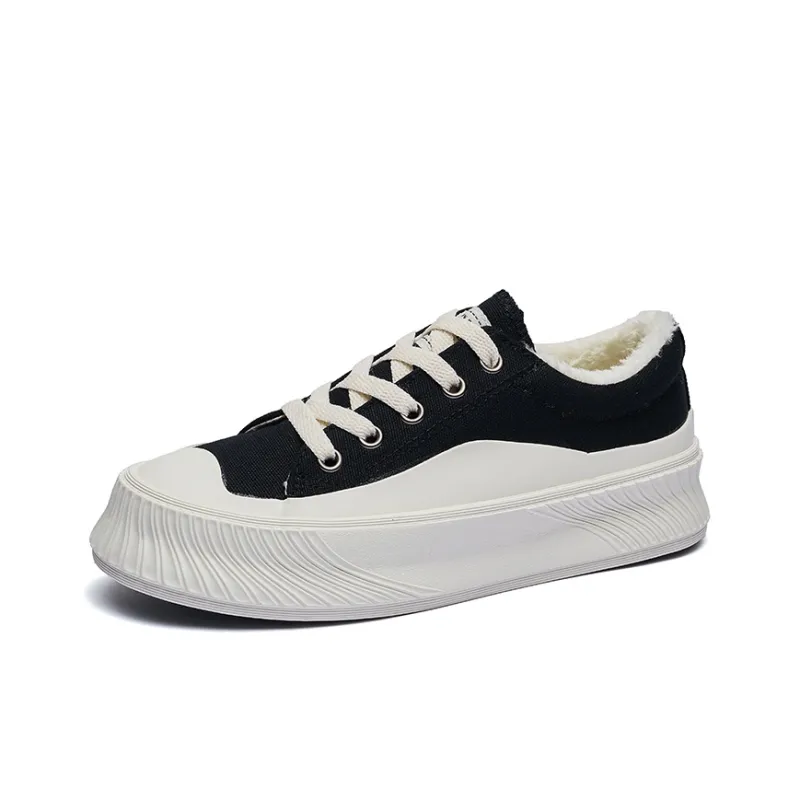 Fawn Miri Warm Anti-Slip And Wear-Resistant Low-Top Skateboard Shoes Women's-10