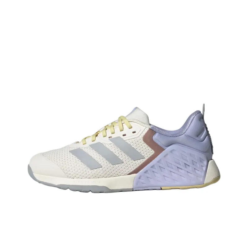 Adidas Dropset 3 Strength Chalk White Halo Silver Violet Tone Women's-0