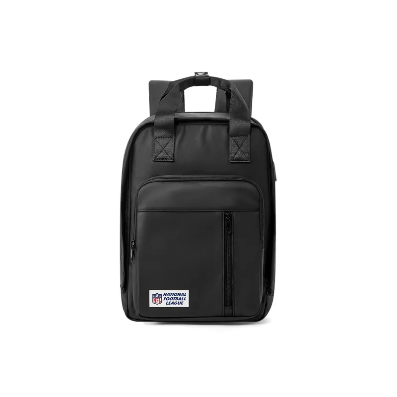 NFL Fabric Backpack Laptop Backpack Unisex Black-0