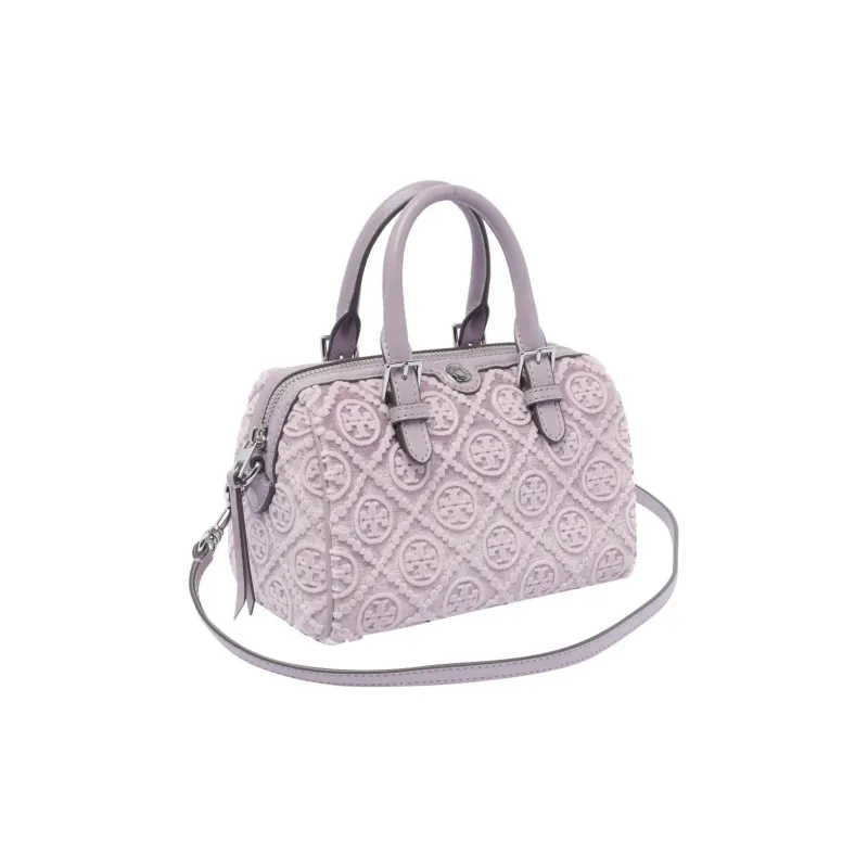 TORY BURCH T Monogram Viscose Shoulder Bag Crossbody Bag Handbag Women's Lilac-3
