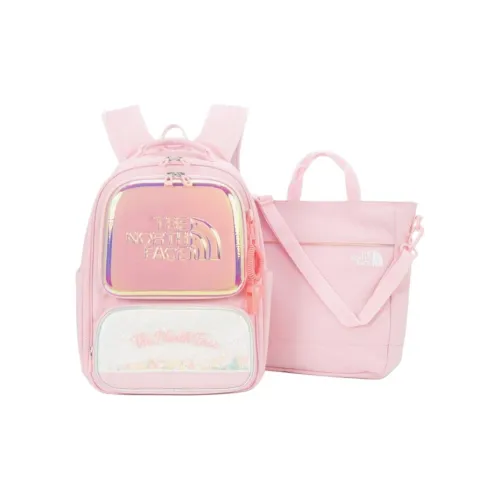 THE NORTH FACE Polyester Backpack And Handbag Combo Set Kids' Pink