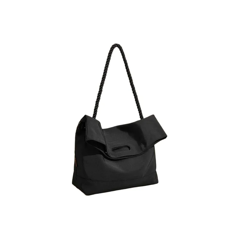 ST&SAT Fabric Crossbody Clutch, Shoulder Bag Regular Unisex Black-1