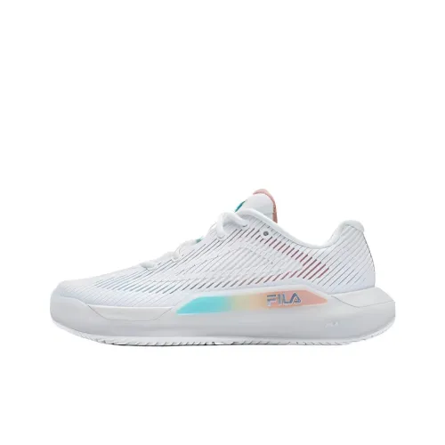 FILA Wear-Resistant Low-Top Tennis Shoes Women's Standard White