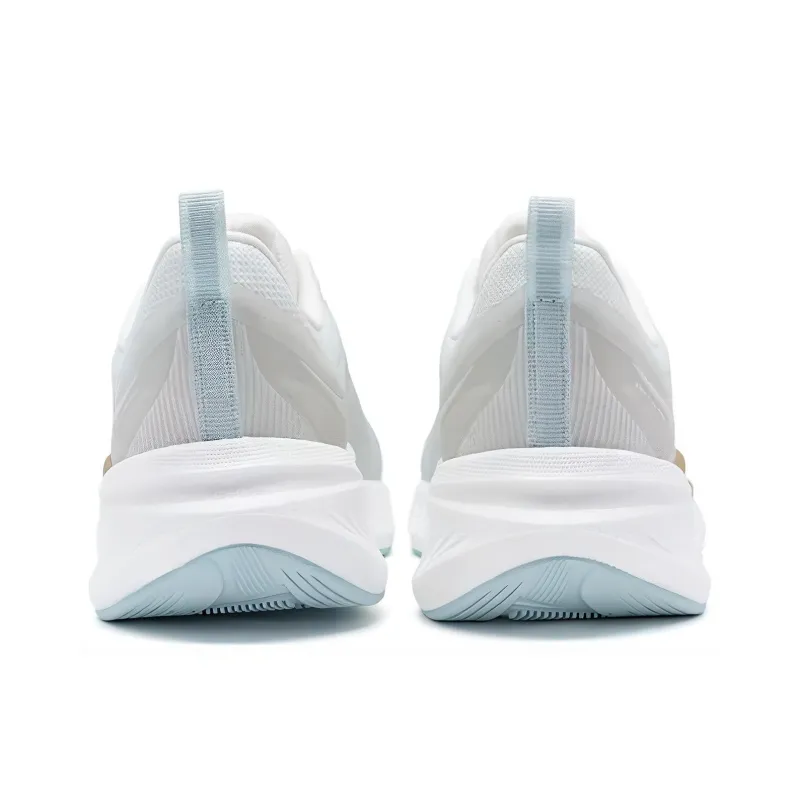 XTEP Cushioning Wear Resistant Low Top Running Shoes Women's White Green-2