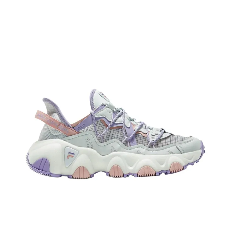 FILA FUSION Fila Jagger Vntg Running Shoes Gs Pink/Purple Women's-1