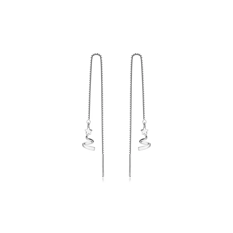 JUICY GRAPE S925 Silver Drop Earrings Women's-4