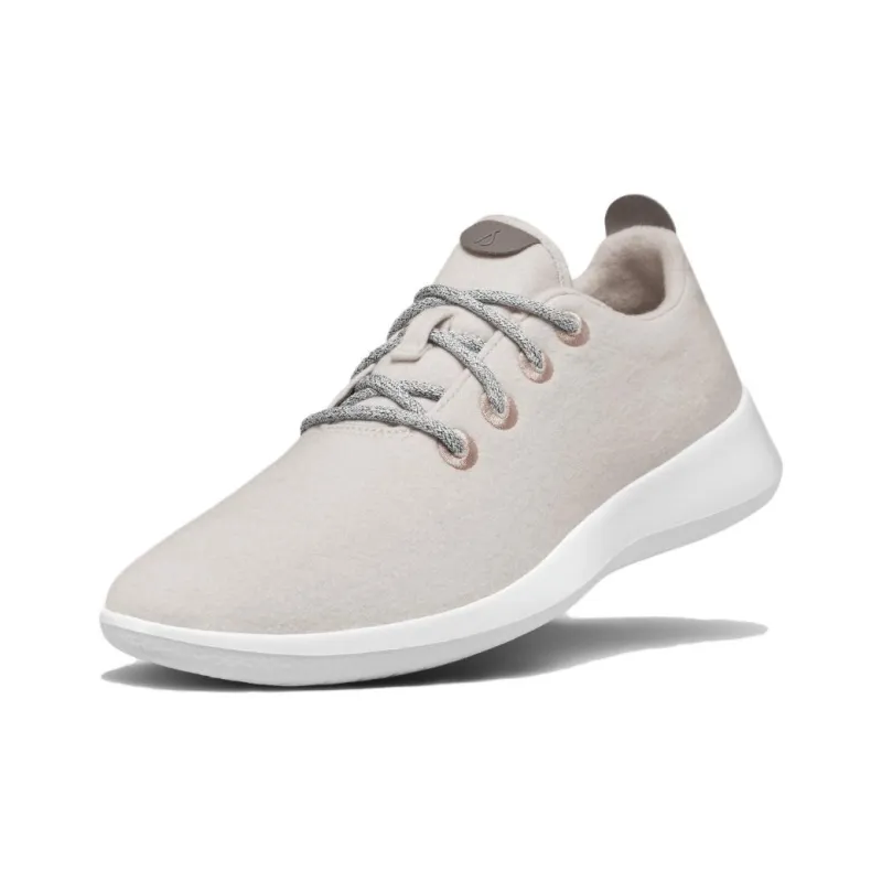 Allbirds Wool Runner Cushioning Breathable Low-Top Sports Casual Shoes Men's Dogwood White-1