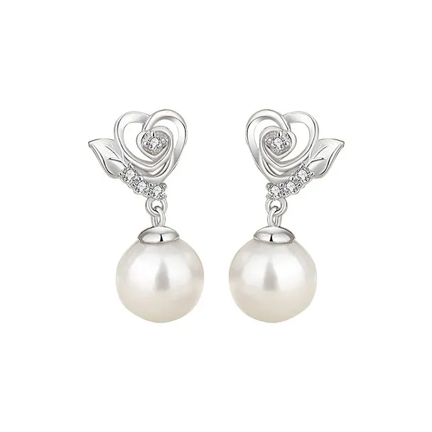 VEODO 925 Sterling Silver Earrings Women's-0