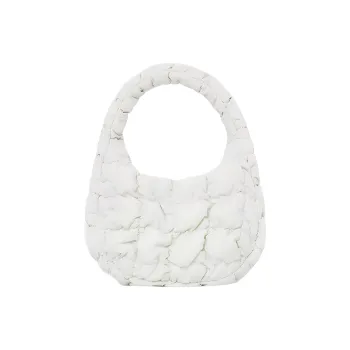 COS Polyester Cloud Bag Handbag Small Size Women's Light Green