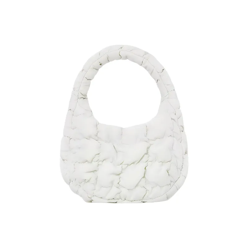 COS Polyester Cloud Bag Handbag Small Size Women's Light Green-0