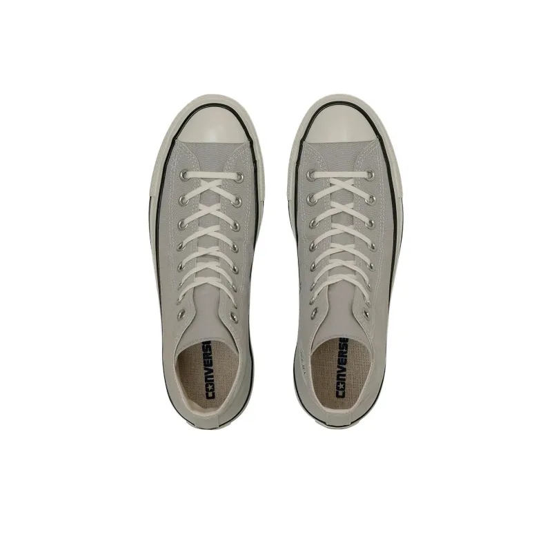 Converse All Star Anti Slip Wear Resistant High Top Canvas Shoes Unisex Gray-2
