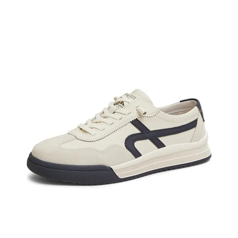 Tata Skateboard Shoes Men's Ecru/Orchid Ecru/Brown-1