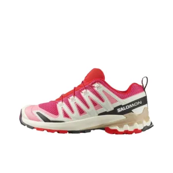 SALOMON XA Pro 3D V9 Anti Slip Wear Resistant Low Top Running Shoes Women's Pink